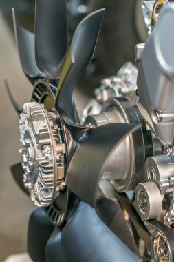 Vantilatör, pervane, motoru soğutmak için..