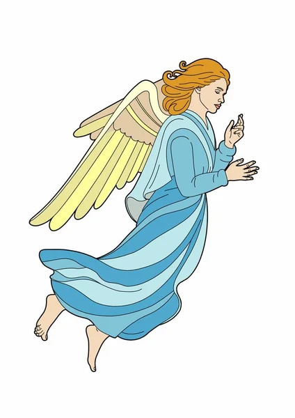 Vector blonds ange