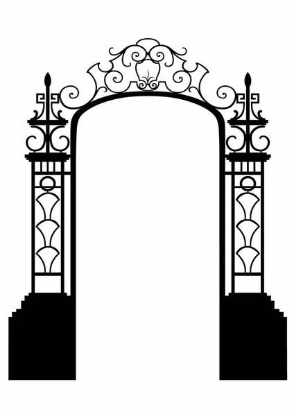 Cadre du portail — Image vectorielle