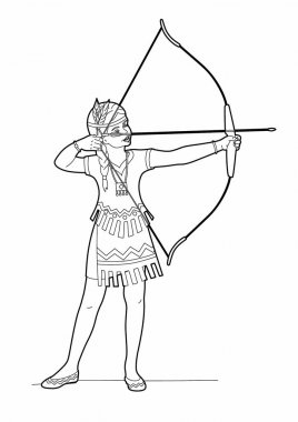 Küçük bir Hint çizimi