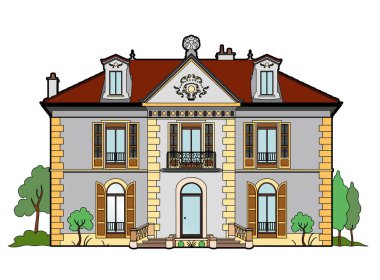 Küçük bir kale vektör