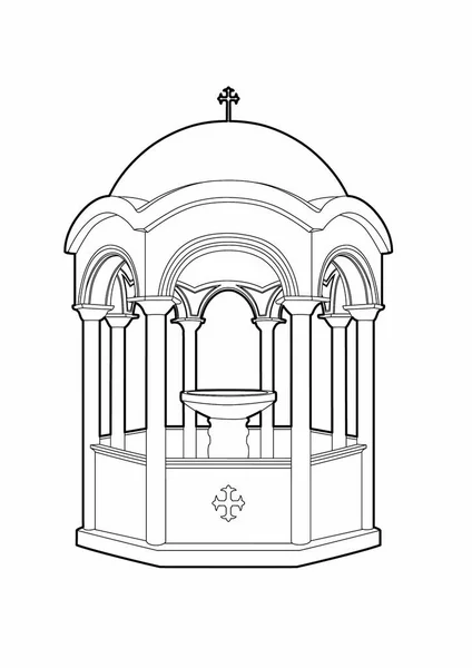 Грецький phial дизайн — стоковий вектор