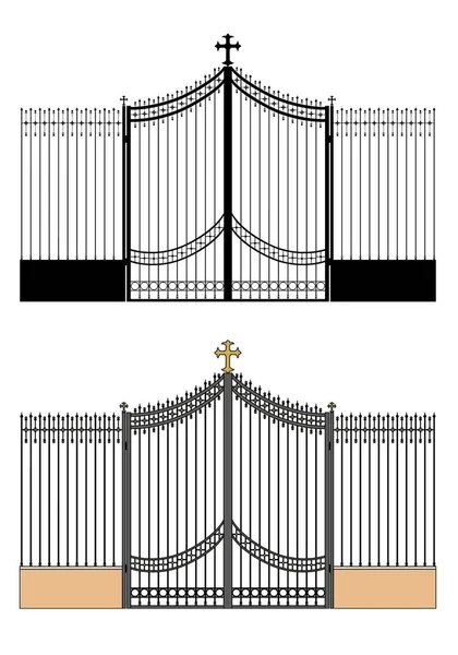 Vektoros Illusztráció Építészeti Elem Eps Fájl — Stock Vector