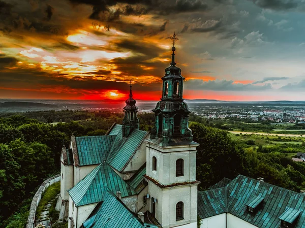 Kielce Karczwka Klasztor Monastery Poland — стокове фото