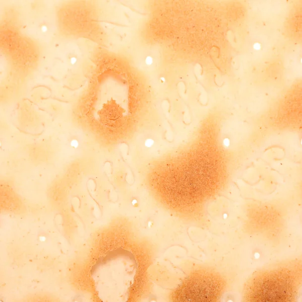 Sýrové Sušenky Cracker Makro Pozadí — Stock fotografie