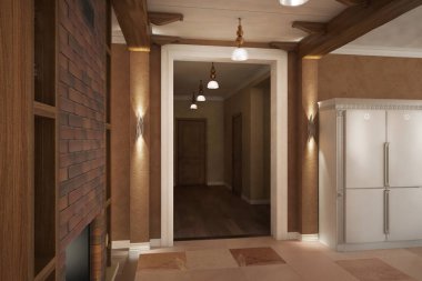 Ülke evi provence mutfak şömine lounge_angle09