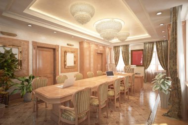  Bakanlar Kurulu büyük şef (render) angle001