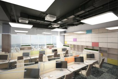 Modern açık alan office_angle04 (render)