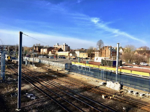 Train station in Bedford — Stock Photo, Image