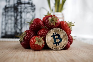 Çilek bitcoin sikke