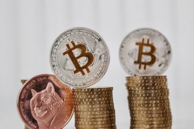 Para gümüş bitcoins