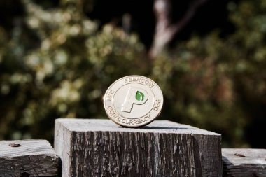 Altın peercoin sikke
