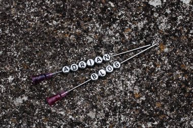 Adrian blog gümüş harf