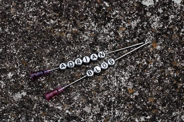 Adrian blog gümüş harf