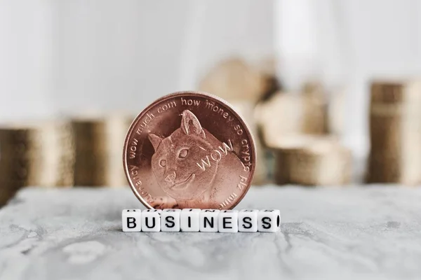 Dogecoin iş pirinç madeni para
