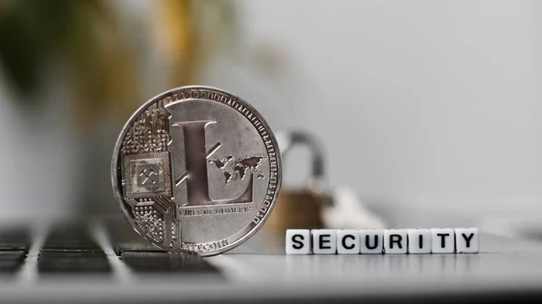 Moneda de seguridad Litecoin —  Fotos de Stock