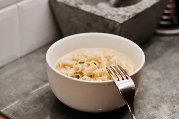 Frische und schmackhafte Pasta — Stockfoto