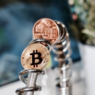 Metal Bitcoin sikke