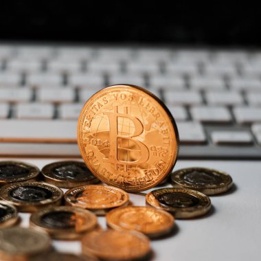 Metal Bitcoin sikke