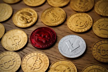 Bitcoin altın paralar