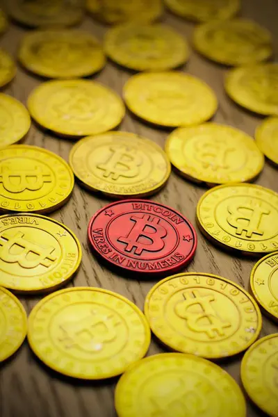 Bitcoin altın paralar