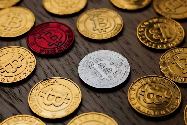 Bitcoin altın paralar