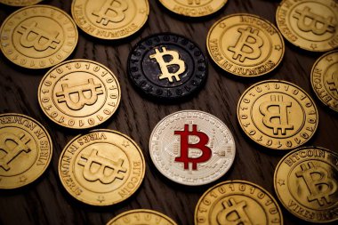 Bitcoin altın paralar