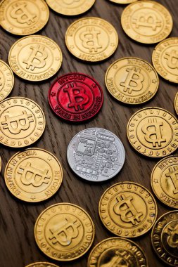 Bitcoin altın paralar