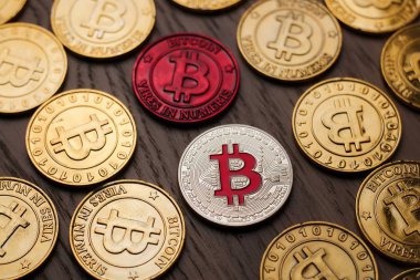 Bitcoin altın paralar