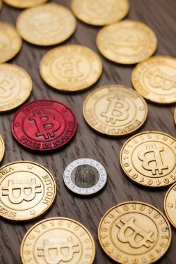 Bitcoin altın paralar