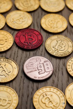 Bitcoin altın paralar