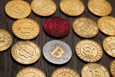 Bitcoin altın paralar