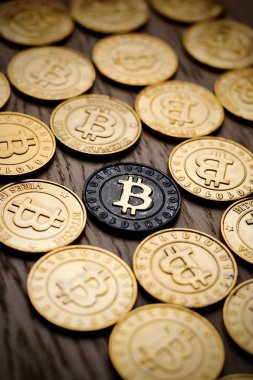 Bitcoin altın paralar