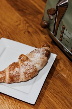 Mutfakta lezzetli crossaint