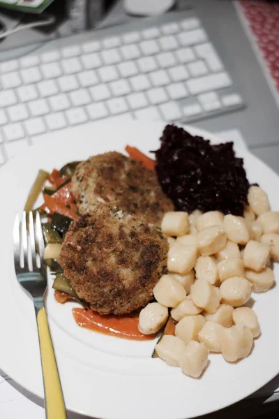 Vers en smakelijk lunch — Stockfoto