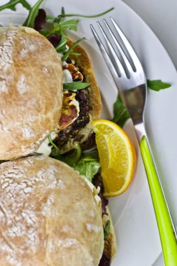 맛 있는 채식 햄버거