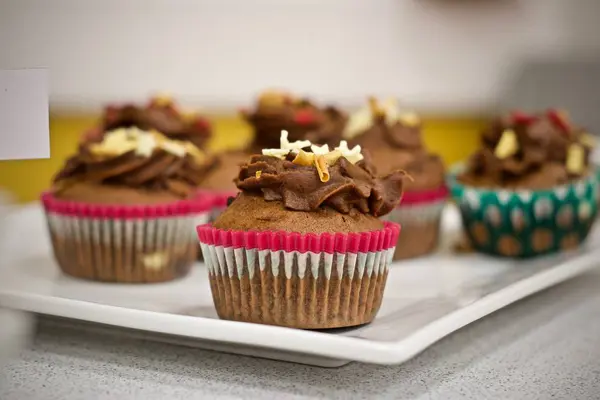 Cupcake freschi e gustosi — Foto Stock