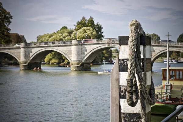 Bridge on the river — Stock Photo, Image