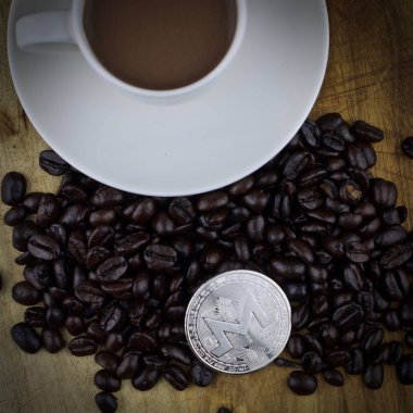 Gümüş Monero sikke