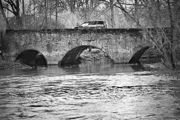 Bridge in Sonning Village — Stock Photo, Image