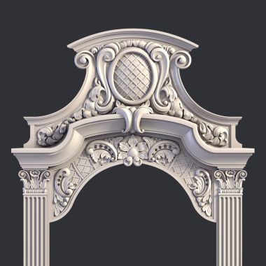 Barok 3D render 