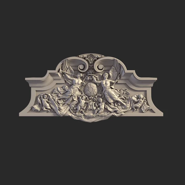 3D rendering of baroque — Stock Photo, Image