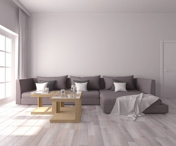 3D rendering of room 