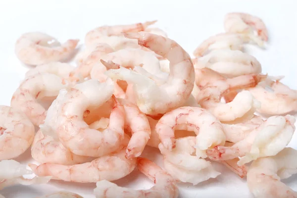 The picture of frozen shrimp