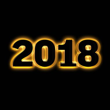 Siyah arka plan üzerinde numaralar