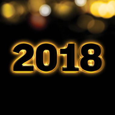 Numaraları ve şehir ışıkları