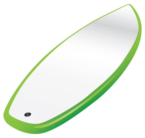 Dessin de la planche de surf en perspective — Image vectorielle