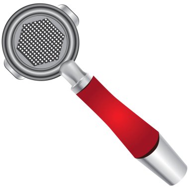 Portafilter plastik saplı