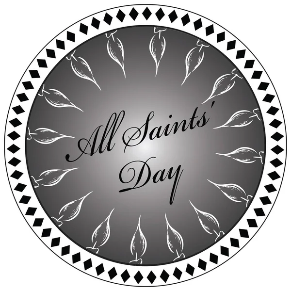 Tüm azizler günü damgası