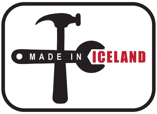 W Islandii — Wektor stockowy